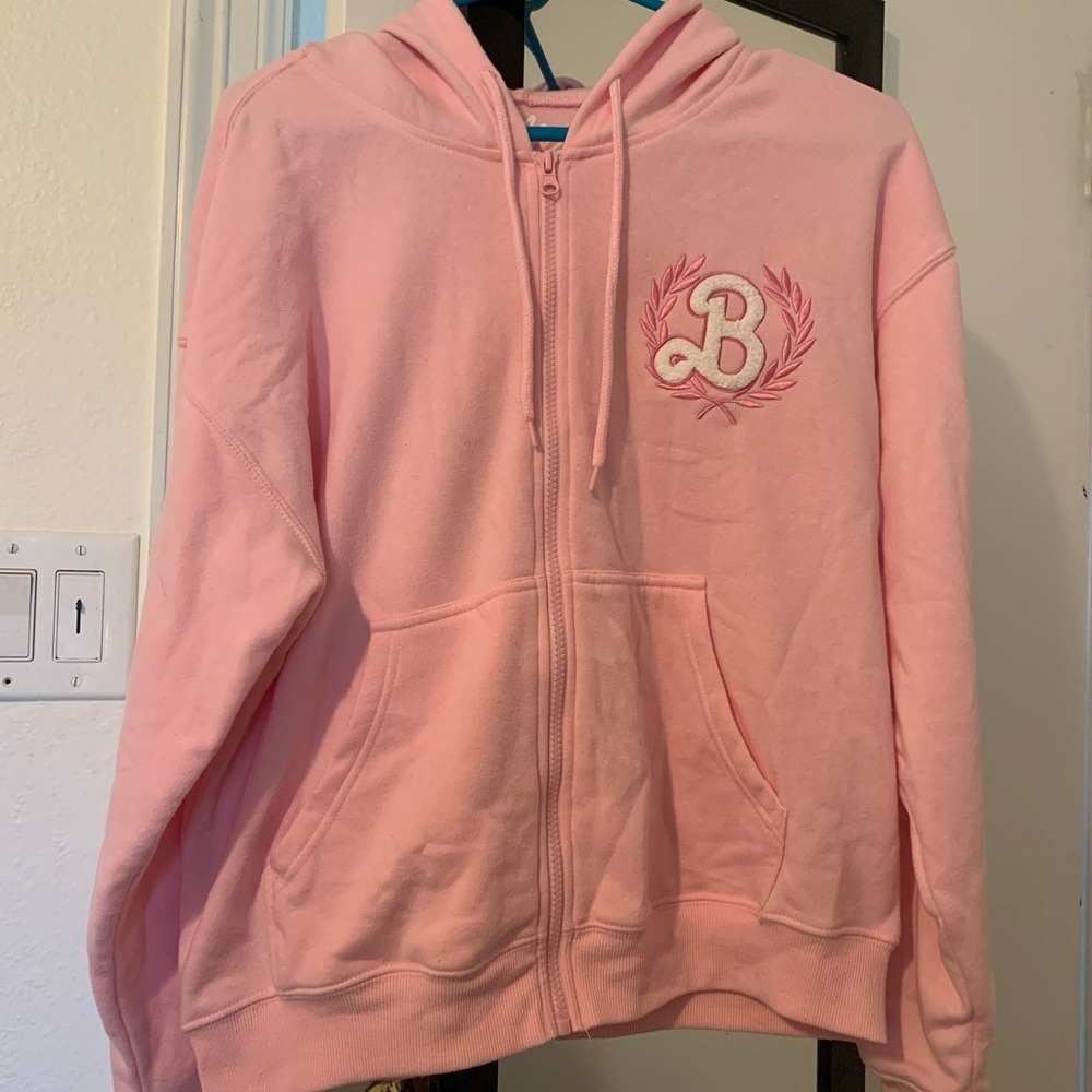 Barbie Zip up Hoodie
